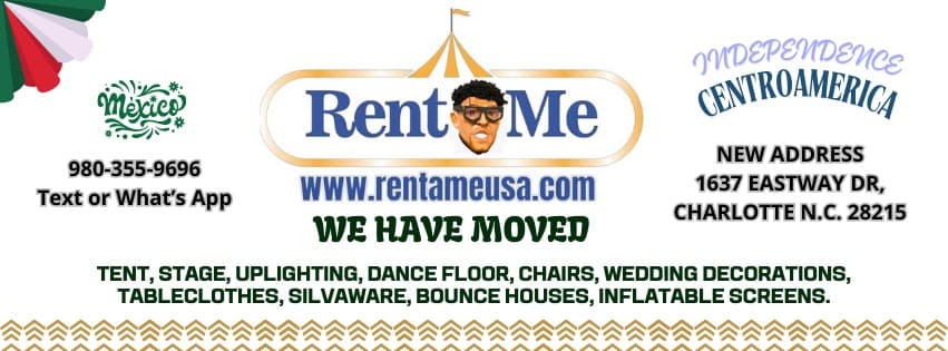 RentMeUSA Party Rentals & Decor  - Todo para sus fiestas y eventos logo