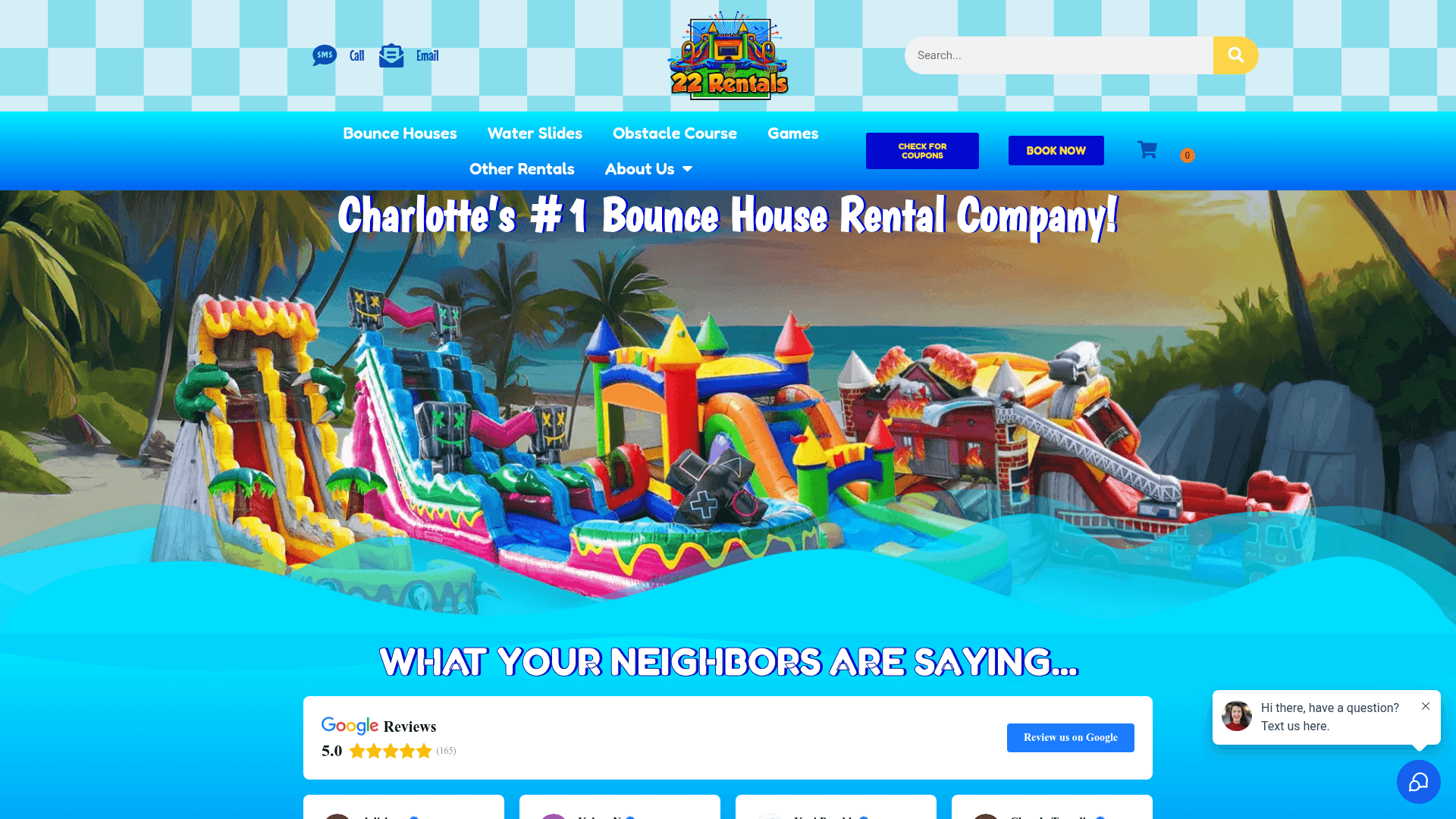 22 Party Rentals - Bounce house rental in Huntersville, NC