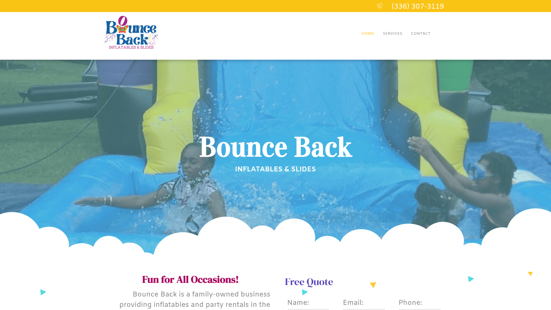 Bounce Back Inflatables NC - Bounce house rental in Greensboro, NC