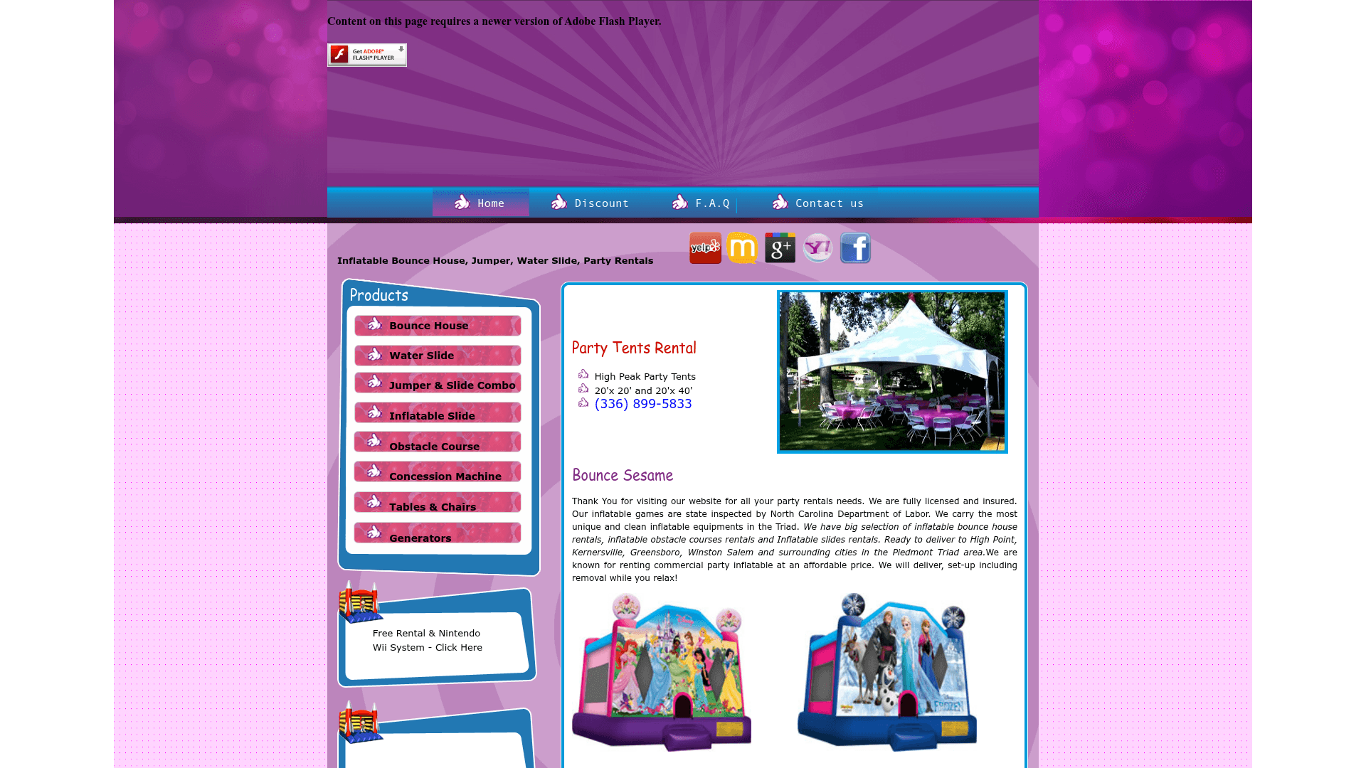 Bounce Sesame Party Rentals - Bounce house rental in Kernersville, NC