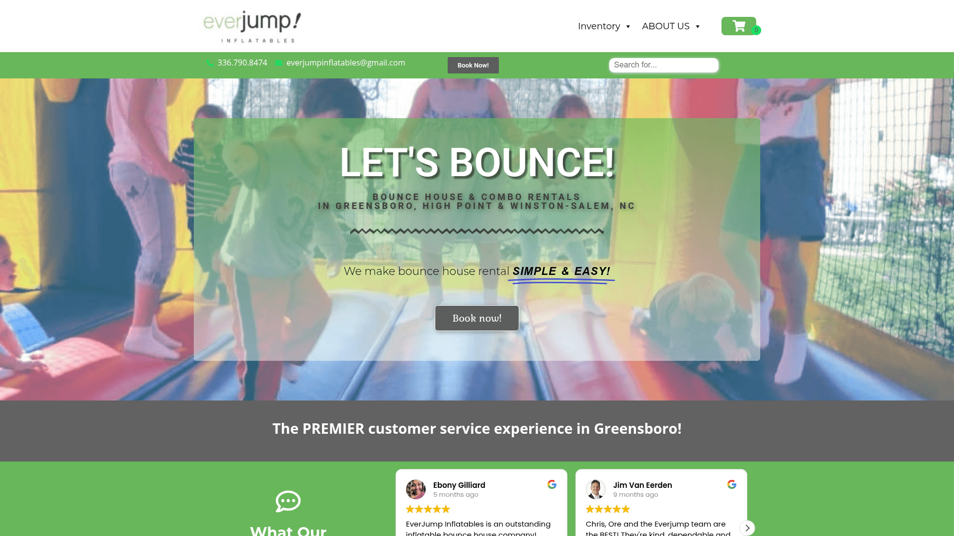 EverJump Inflatables LLC - Bounce house rental in Greensboro, NC