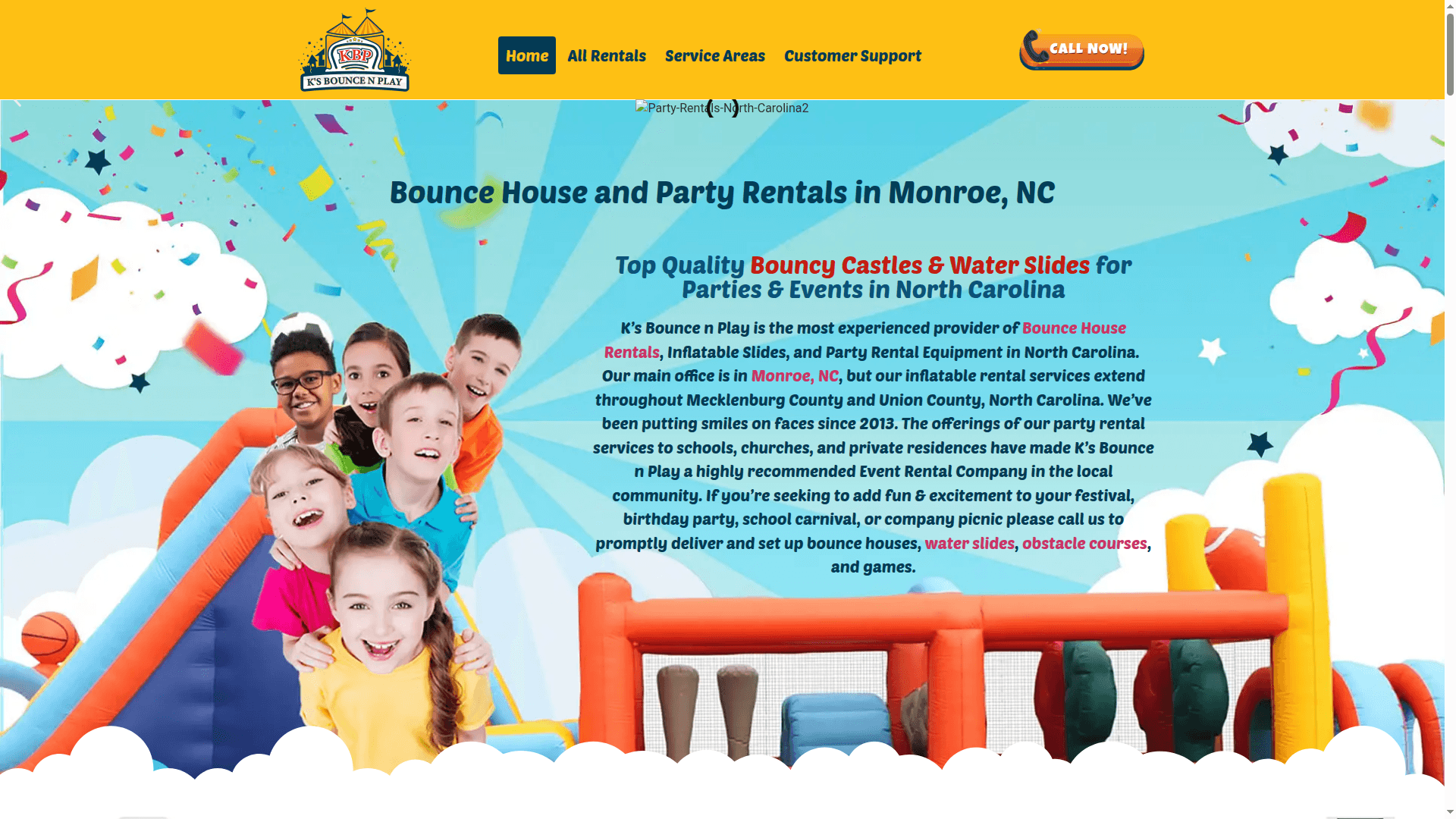 Ks Bounce N Play - Bounce House Rentals Monroe, NC - Bounce house rental in Monroe, NC
