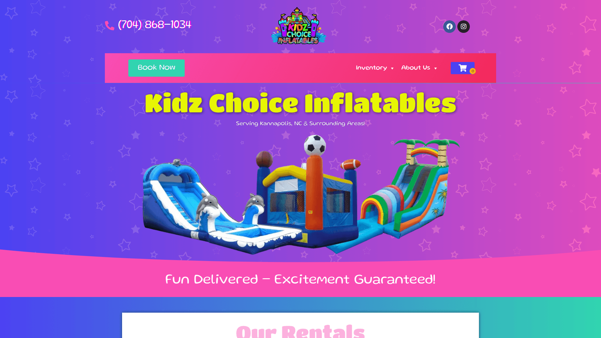 Kidz Choice Inflatables - Bounce house rental in Kannapolis, NC