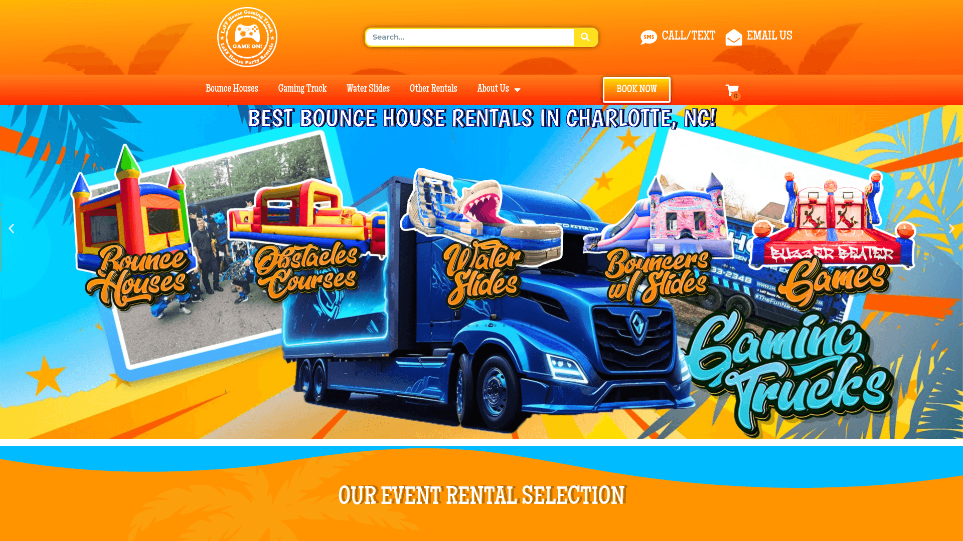 Laff House Party Rentals Charlotte NC - Bounce House Rental