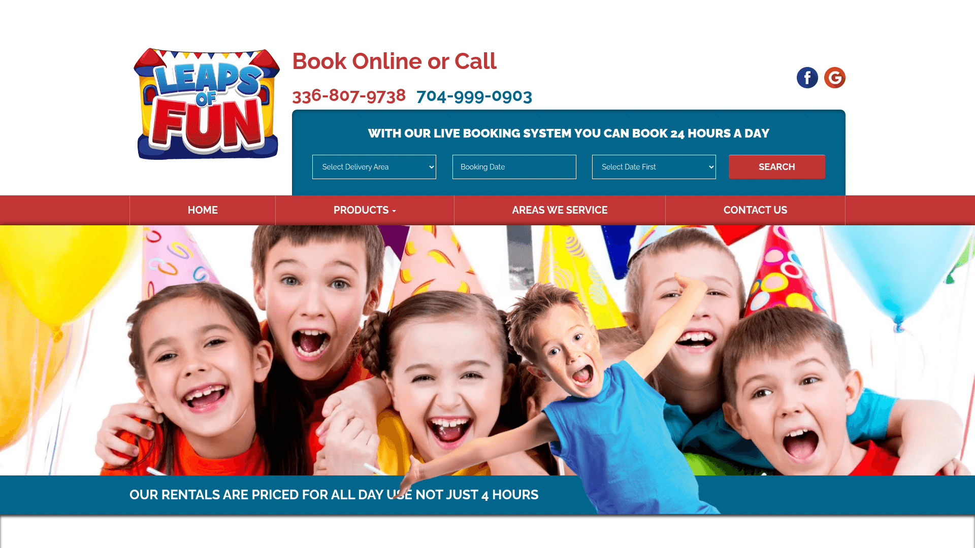 Leaps of Fun NC - Bounce house rental in Winston-Salem, NC