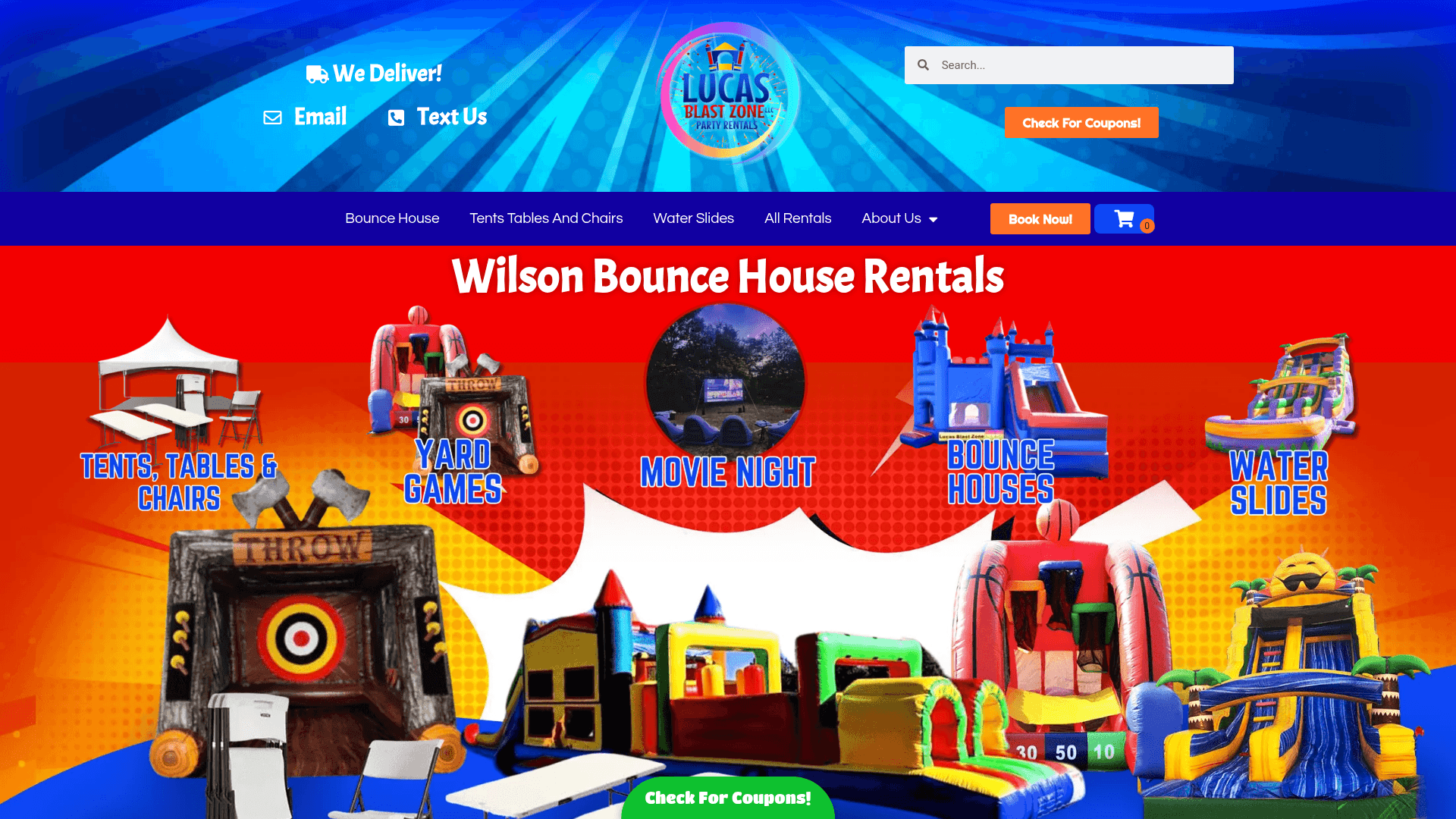 Lucas Blast Zone LLC - Bounce house rental in Lucama, NC