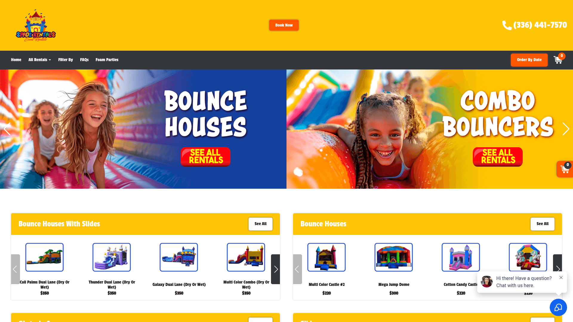 Spade Event Rentals - Bounce house rental in Summerfield, NC