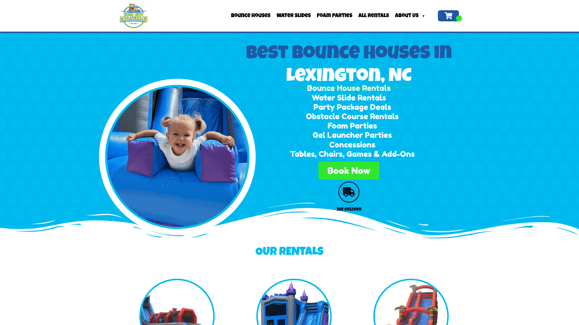 Twin City Inflatables - Bounce house rental in Lexington, NC